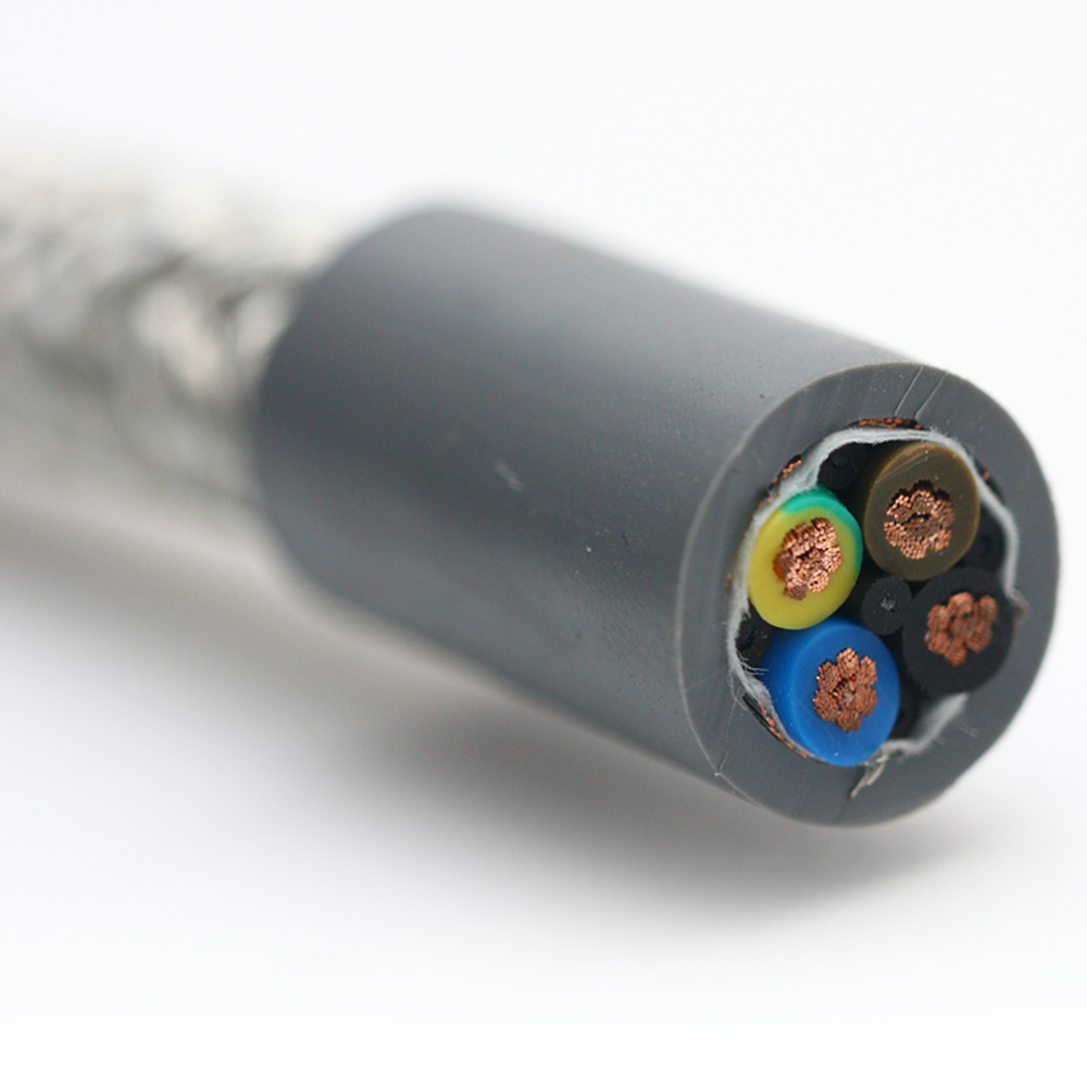 Kabel robota JQR-256P PUR, pełne ekranowanie miedziane