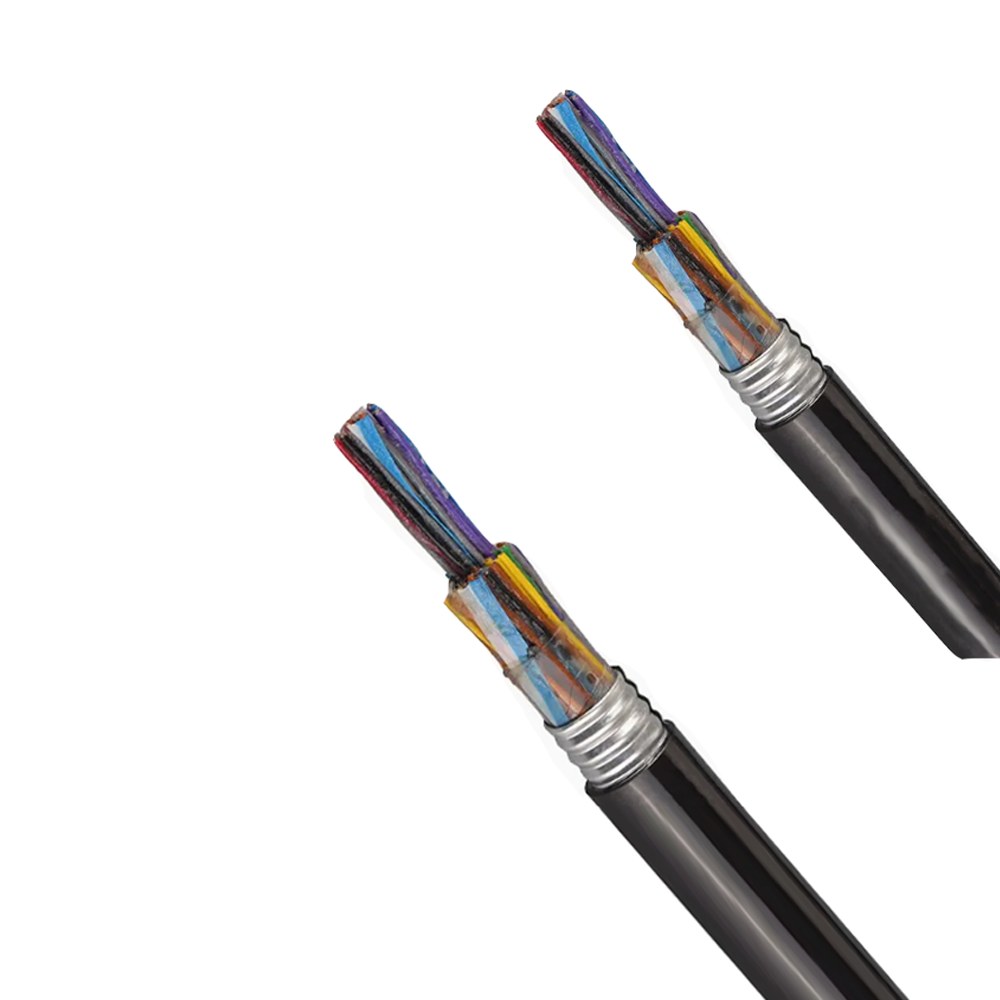 HYAT: Kabel do komunikacji lokalnej z rdzeniem miedzianym, izolowany poliolefiną, wypełnioną warstwą barierową dla wilgoci, w osłonie polietylenowej