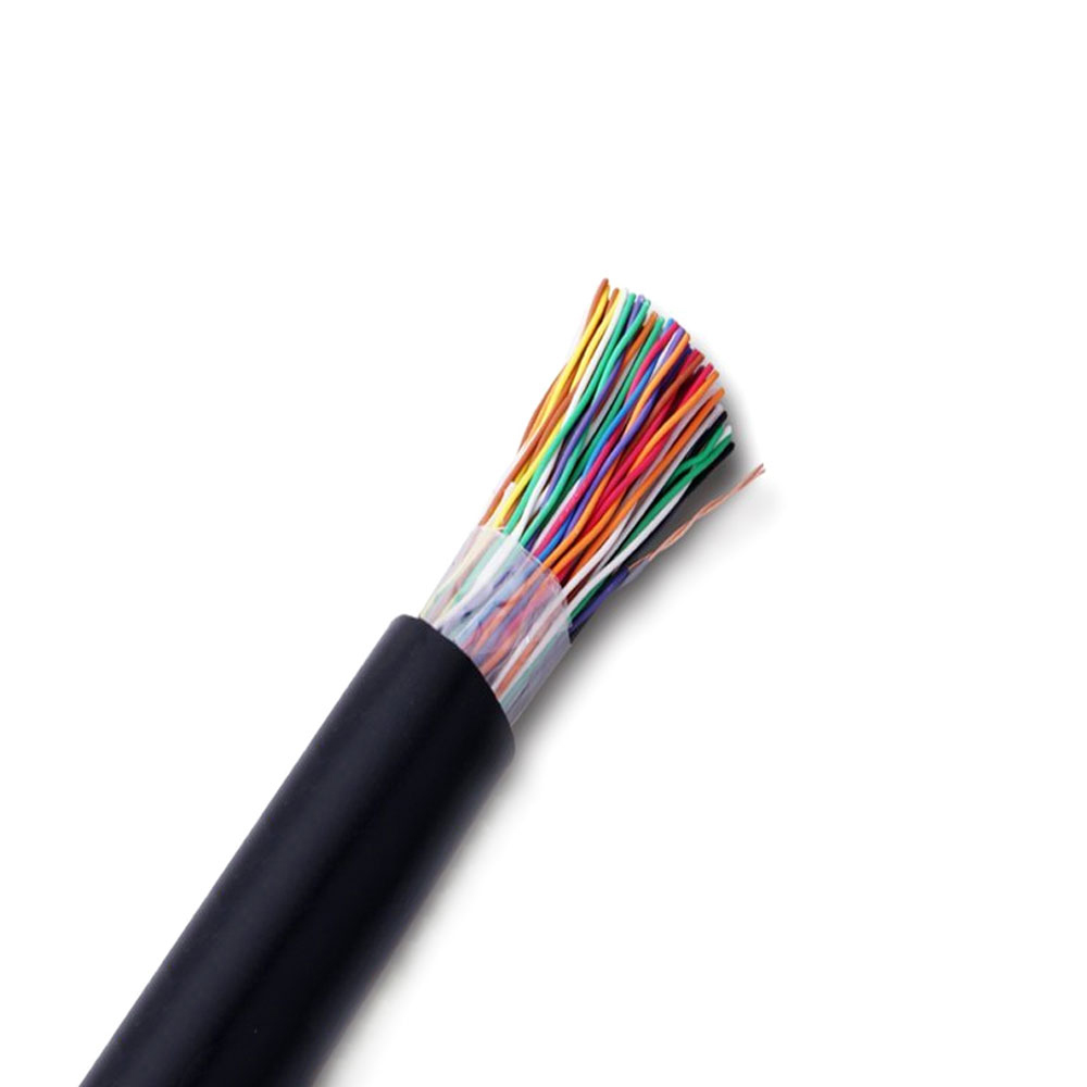 HYAT23: Kabel do lokalnej komunikacji z rdzeniem miedzianym, izolowany poliolefiną, wypełnioną warstwą barierową dla wilgoci, w osłonie polietylenowej, z podwójną taśmą stalową, w osłonie z polietylenu