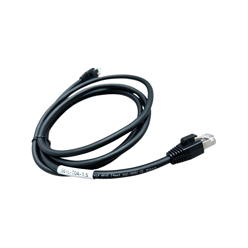 S6-L-T04-1.5 Kabel Ethernet przemysłowy o dużej elastyczności