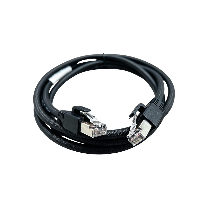S6-L-T04-1.5 Pleciony, ekranowany kabel Ethernet przemysłowy